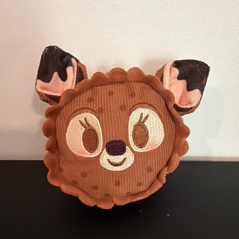 Disney Munchling Bambi Plush Triple Chocolate Scented Plush Baked Treats Remix